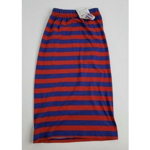 3/$30 Zara Colorful Trafaluc Striped Skirt sz S
